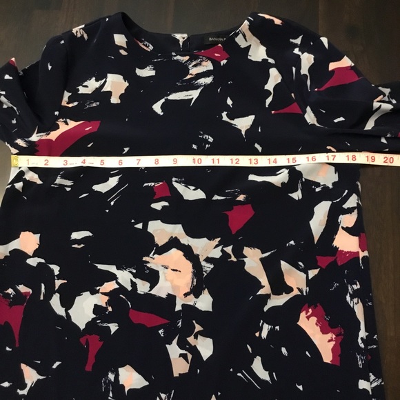 Banana Republic Abstract Print Shift Mini Dress Size XS - Picture 8 of 13